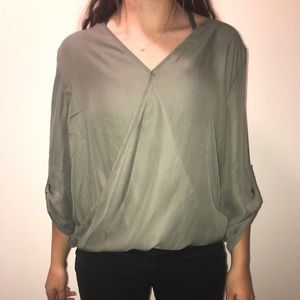 Army green dress shirt